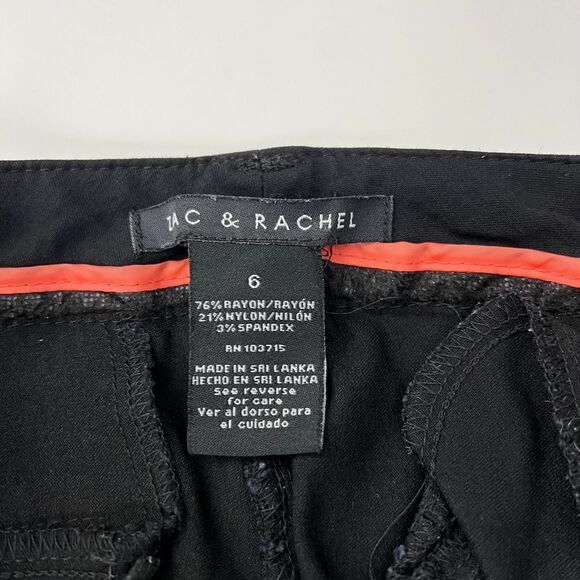 Zac & Rachel Black Capri Pants 6 - Picture 2 of 3